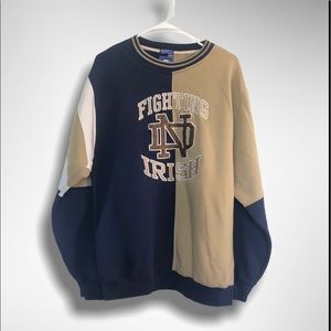 Vintage Notre Dame Crewneck Sweatshirt!